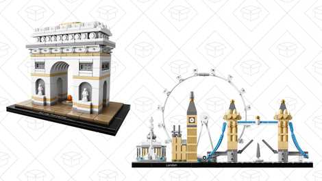LEGO Architecture Arc De Triomphe | $32 | AmazonLEGO Architecture London Skyline | $32 | Amazon